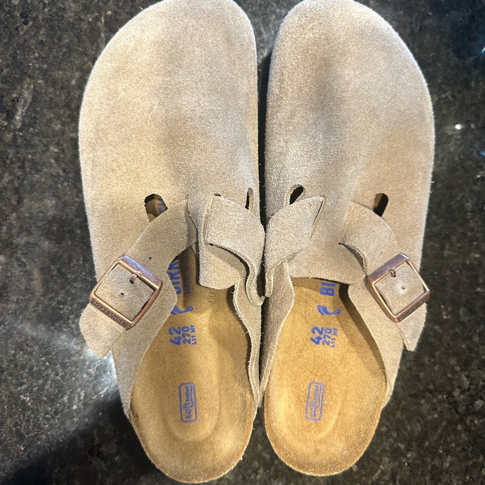 Brand New Men’s Birkenstock Boston (Suede Leather)